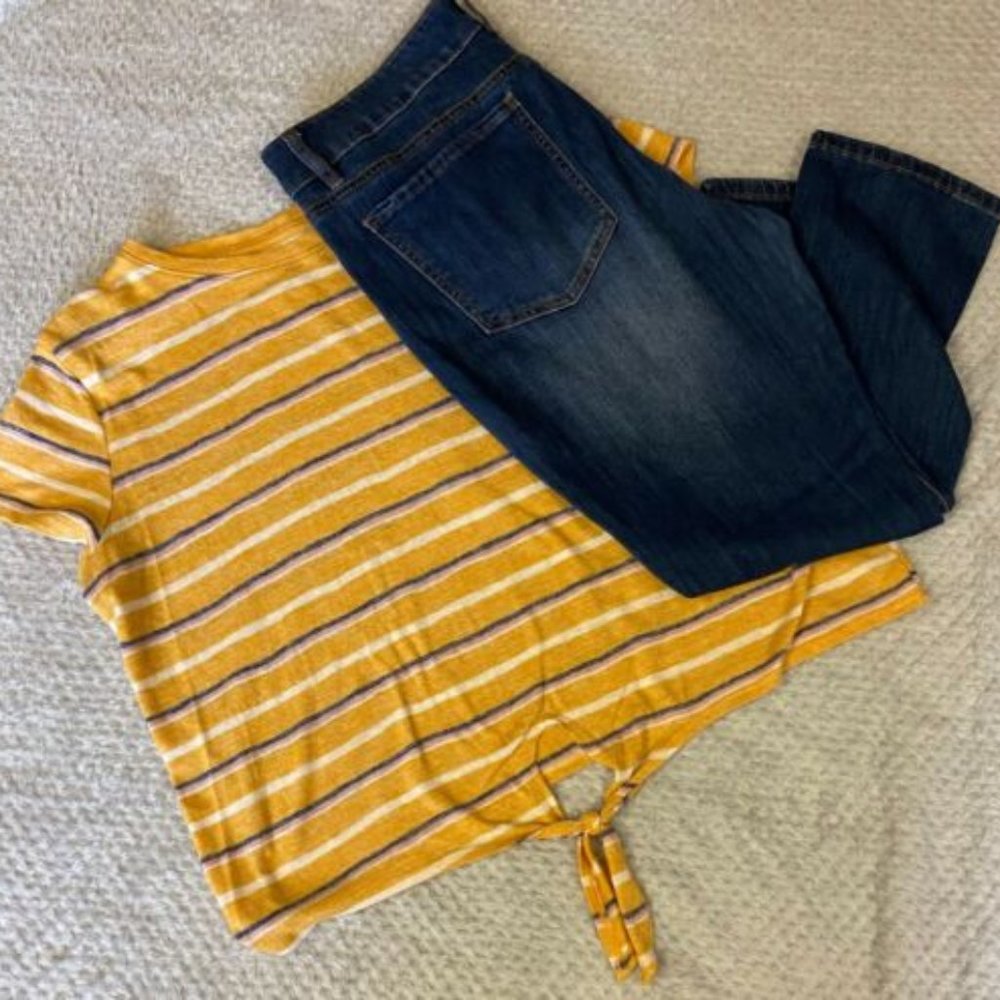 SO Jeans pants size 15 and SO Top size XL PLUS Girl/Woman